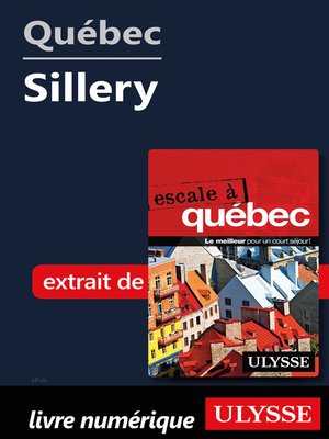 cover image of Québec--Sillery